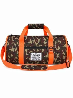 The Varsity Cooler by Well Served – Camo Insulated Cooler Duffel Bag